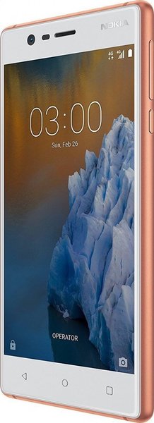 Nokia 3 16GB Dual Sim Copper White